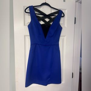 Betsy Johnson cross back dress